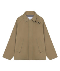 Garment Project Ray Jakke Brun/Beige - modostore.no