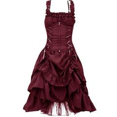 Gothic Lolita Polyester Prom Dress