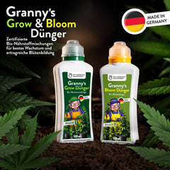 2-Phasen Düngerset mit Grow- & Bloom-Dünger für Wachstum und Blüte