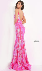 Jovani Long Sexy Sequin Mermaid Formal Prom Dress