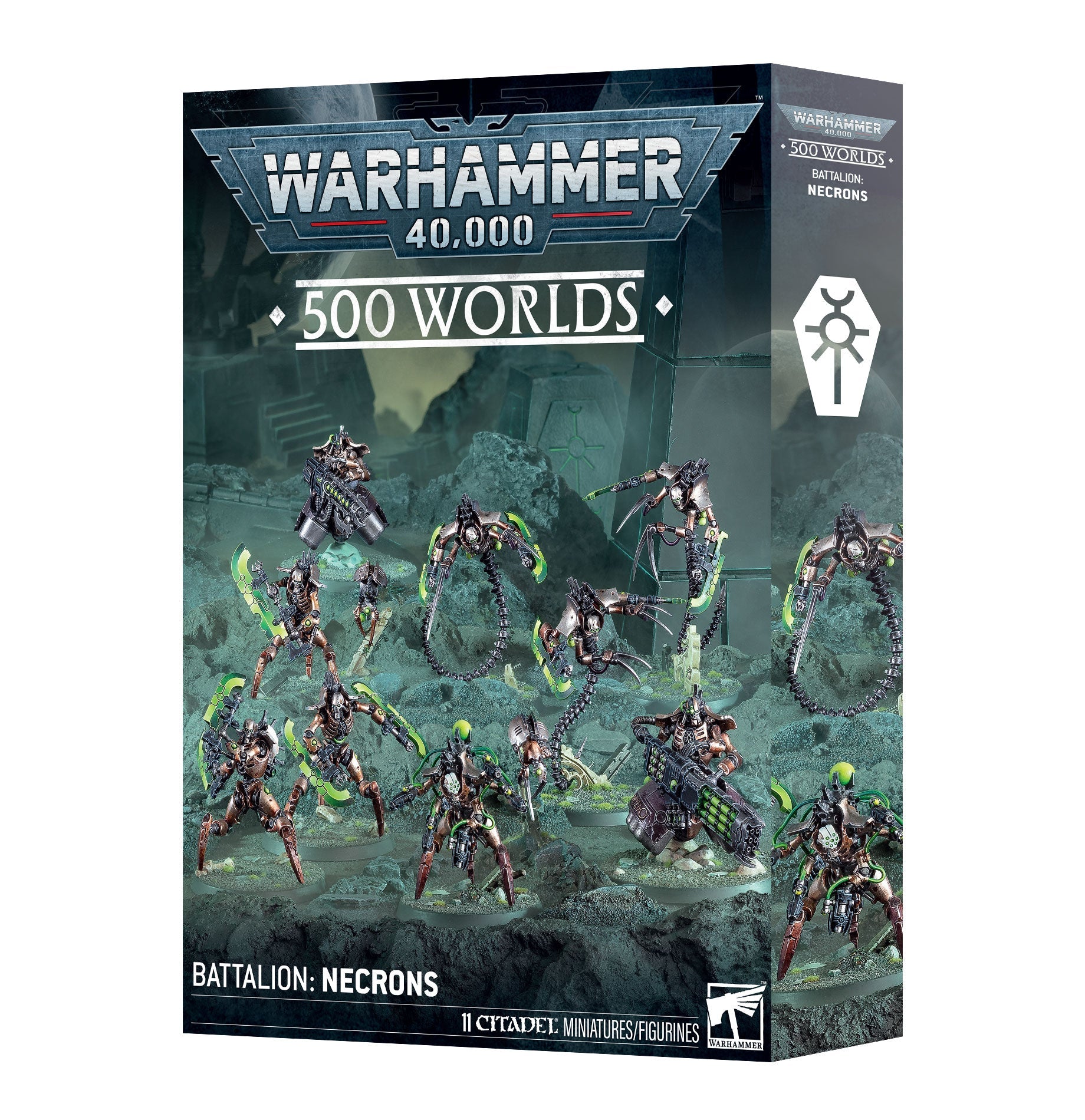 Warhammer 40k - Necrons 500 Worlds battalion : Necrons