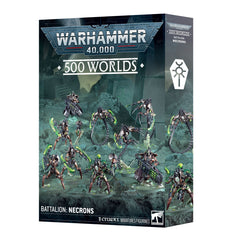 Warhammer 40k - Necrons 500 Worlds battalion : Necrons