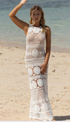 Crochet maxi dress