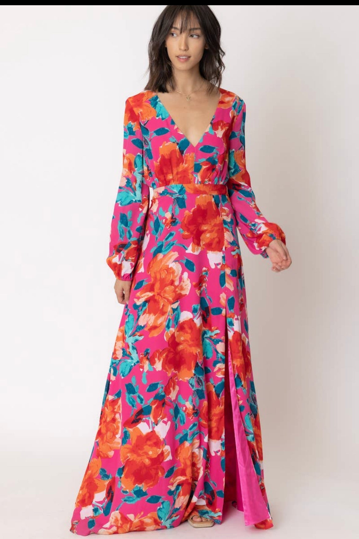 Garden Party Floral Maxi Dress