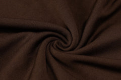 Sacramento Asymmetric Bodycon Dress - Chocolate
