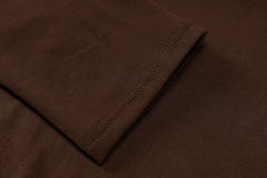 Sacramento Asymmetric Bodycon Dress - Chocolate