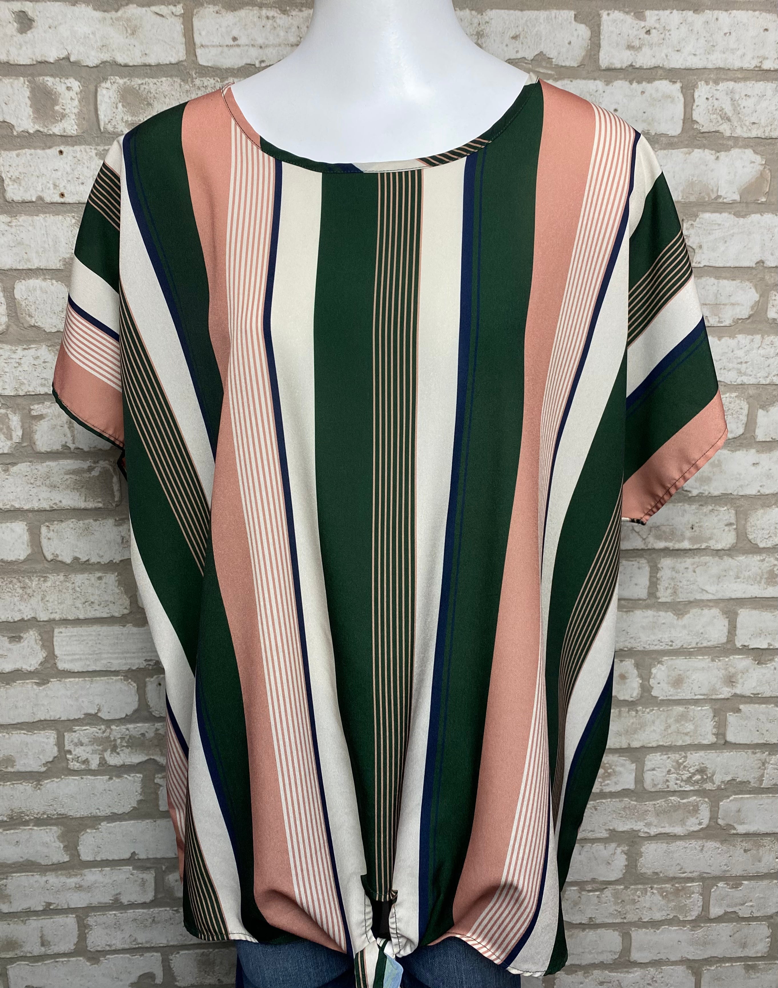 Shein Curve Striped- (3X)