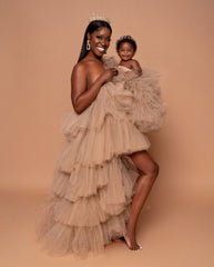 Mommy and me Orchid dress set