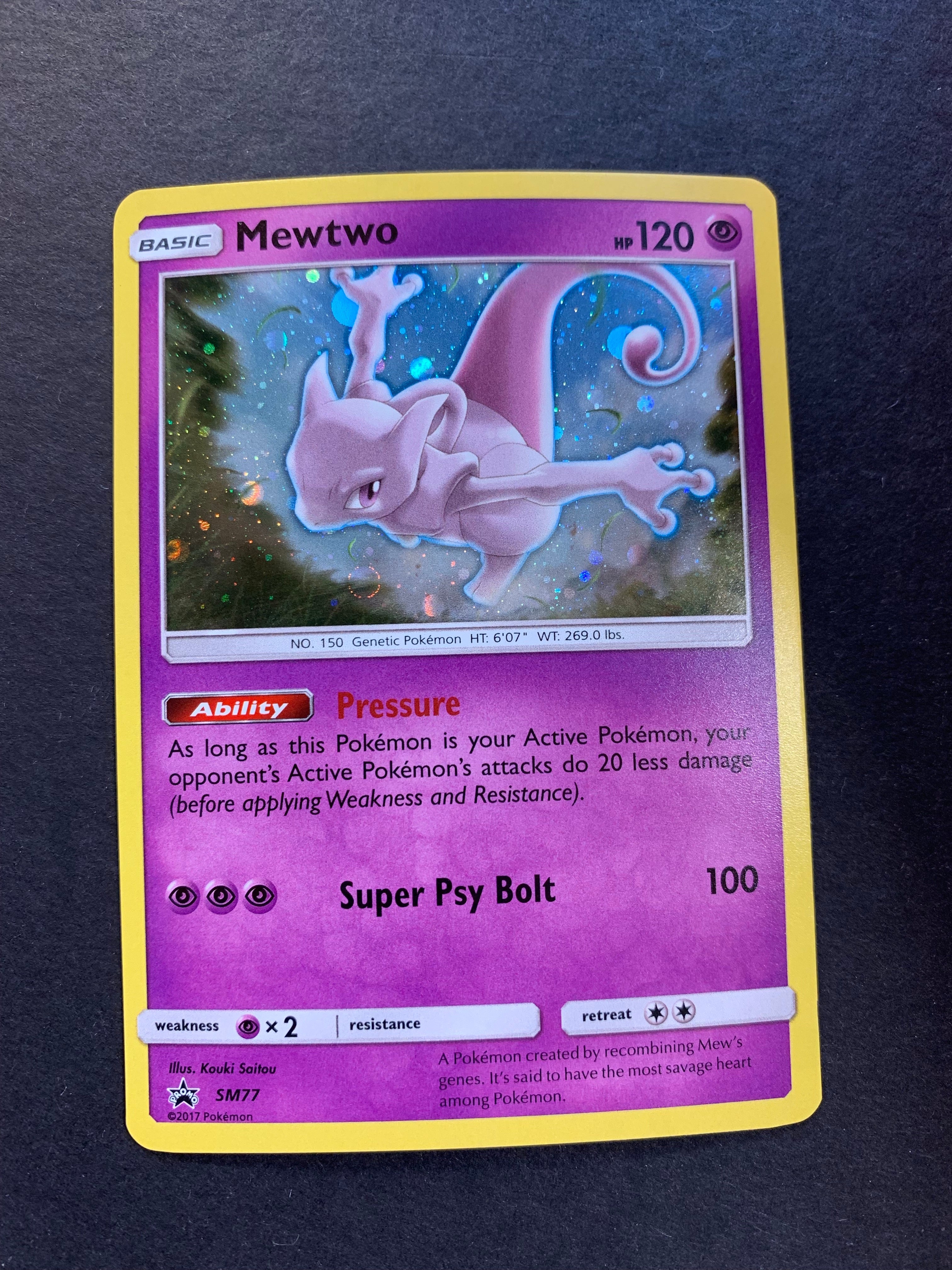 Mewtwo - SM77 Holo Rare Promo