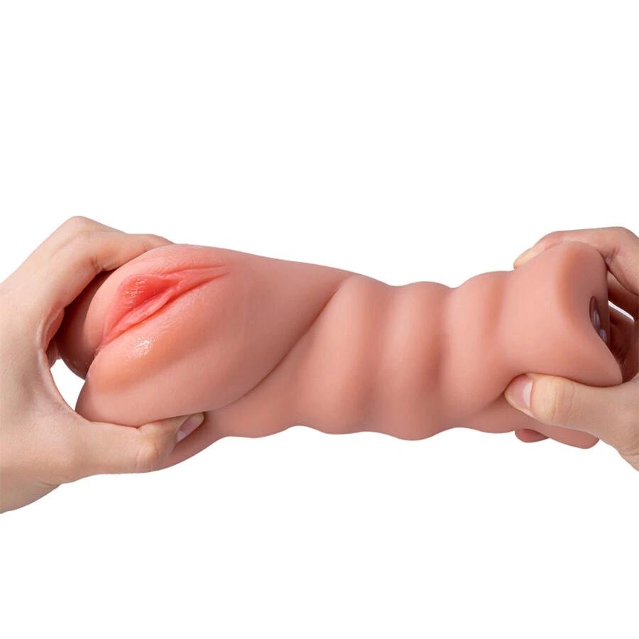 RAMAR MASTURBADOR VAGINAL COM VIBRAÇÃO EM SILICONE HIPOALERGÊNICO DE GRAU MÉDICO - Sex Shop Sexy