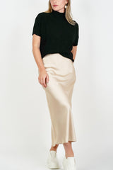 Viellette Maxi Skirt Champagne