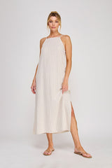 The Sorrel Pinstripe Maxi Dress