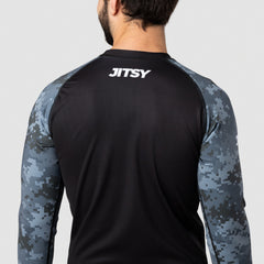Jitsy Club Arctic Digital Camo Rash Guard