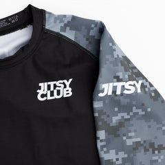 Jitsy Club Arctic Digital Camo Rash Guard