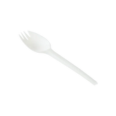 WRAPPED MED-HEAVY WHITE SPORKS - KE-U3205W - 750pc