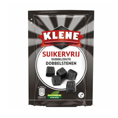 Klene Sukkerfri Dobbel Saltet lakris 110g