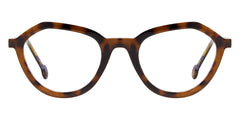 L.A.Eyeworks® NIFFER LA NIFFER 980 47 - 980 Caramel Dapple Eyeglasses
