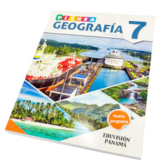 Libro de Texto Eduvisión Piensa Geografía de Panamá 7 - Eduvision - Titan.com.pa - 9789930627600