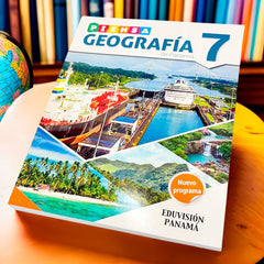 Libro de Texto Eduvisión Piensa Geografía de Panamá 7 - Eduvision - Titan.com.pa - 9789930627600
