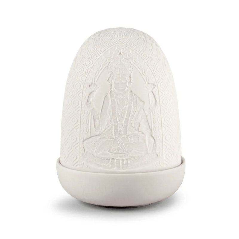Lladro Lighting Lord Ganesha & Goddess Lakshmi Dome lamp