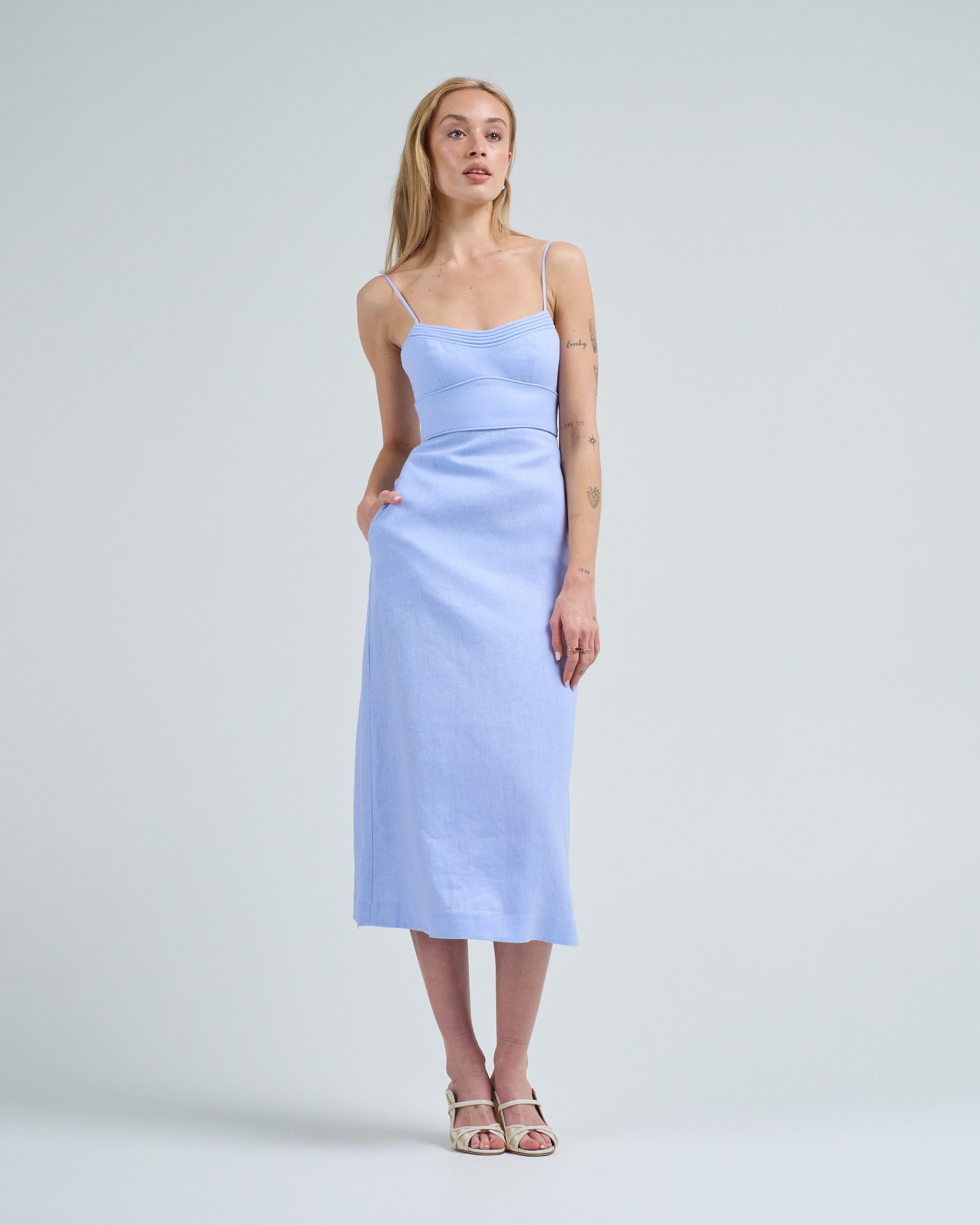 luna midi dress