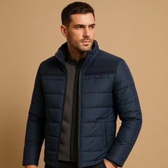 Veste col montant pour homme | chaud
