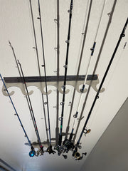 Metal Fishing Rod Holder - Decor - Copperlab