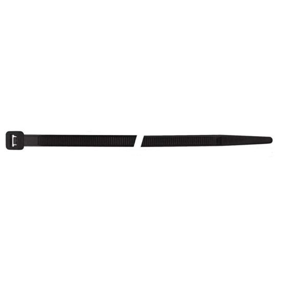 Disco Automotive Hardware 12335B Heavy-Duty Cable Tie, 21 in x 0.305 in W, 120 lb Load, Nylon, Black