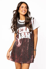 Licensed Texas A&M Basketball Jersey Dress