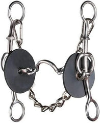 Professional's Choice Professional Elevation Gag Medium Port Bit - Hooves and Paws
