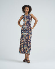 orla sleeveless midi dress