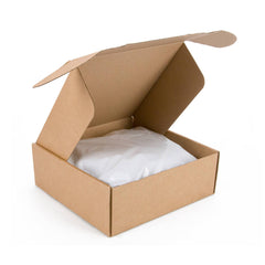 Klika - Postdoosjes met klepsluiting enkelgolf 233 x 233 x 85 mm bruin | 30 stuks