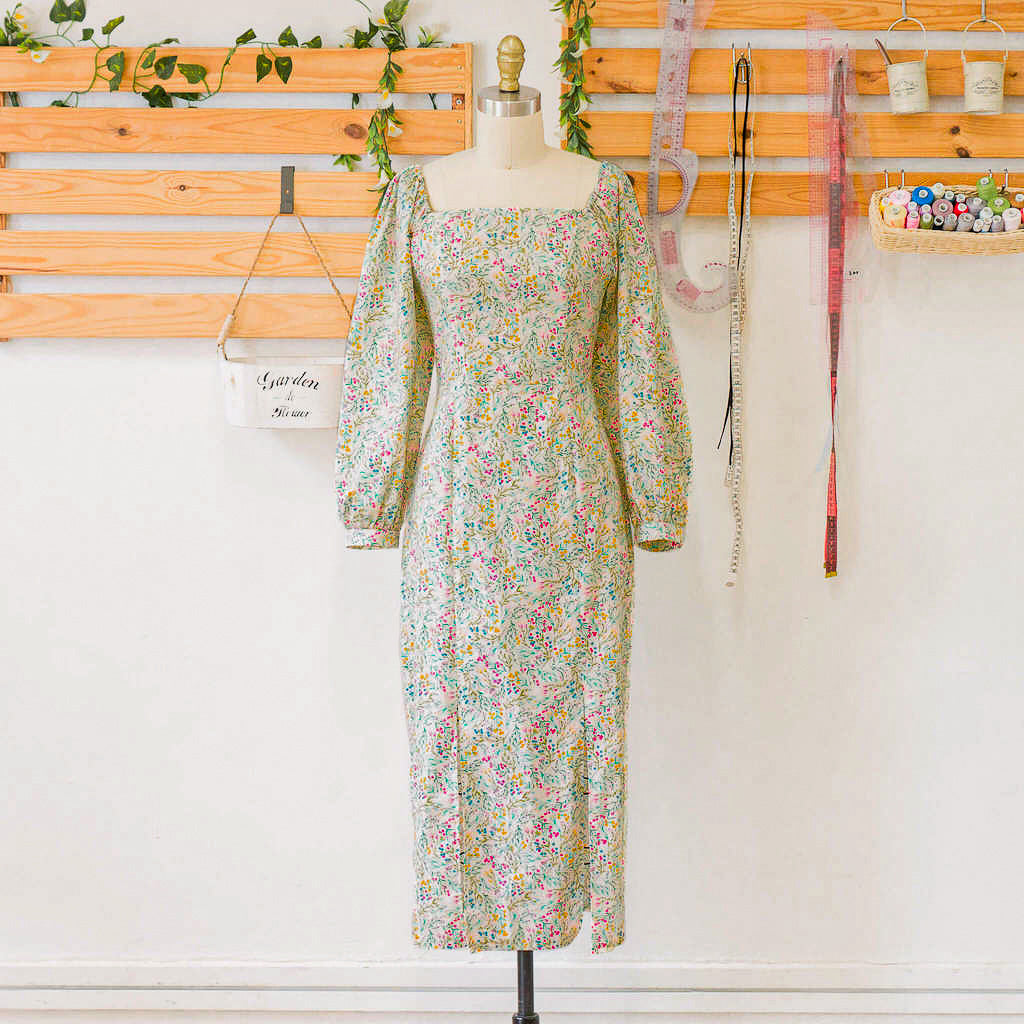 Pattern: 237 – Princess Line Dress with Gathered Sleeves