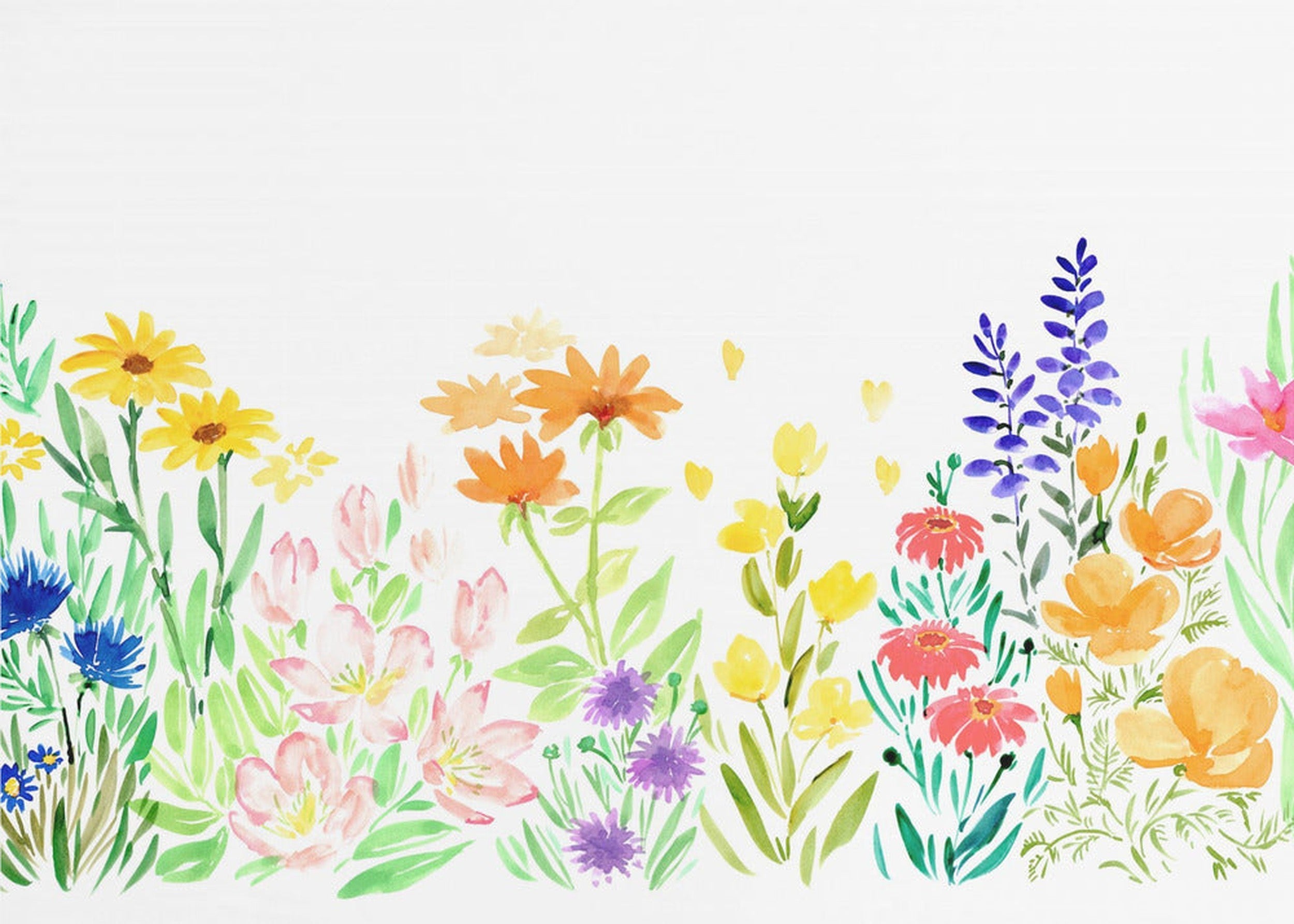 Konst Watercolor wildflowers – kvalitetsprodukt för ett vackrare och mer hållbart hem