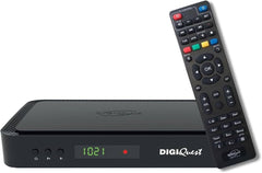 DIGIQUEST Decoder Combo 4K UHD Q99 Tivùsat DVB-S2/T2 HEVC Main 10 con Smartcard e Telecomando 2in1