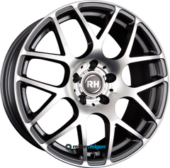 RH ALURAD NBU RACE 8.5x19 ET35 5x120 NB72.6 Anthrazit Voll Poliert
