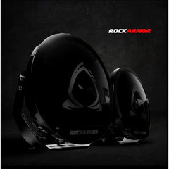 Glossy black off-road lights featured on rockarmor gt steel hoop bullbar combo pack with synthetic winch rope for Mitsubishi mr Triton