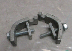 Dayton 33N239 Festoon Support Bracket Clip C-Track, Galvanized