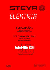 Steyr Serie 80 Elektrik Schaltpläne und Stromlaufpläne - steyr-traktor