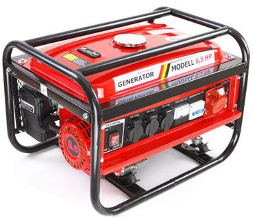 Stromgenerator Notstromaggregat mit 6,5 PS für die dauerhafte Stromerzeugung