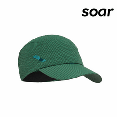 Buy SOAR Running Unisex Dart Cap - Forest Green for running in Singapore - Running Lab SG