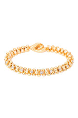 TAMARA COMOLLI-Always Diamond Classic Bracelet-YELLOW GOLD
