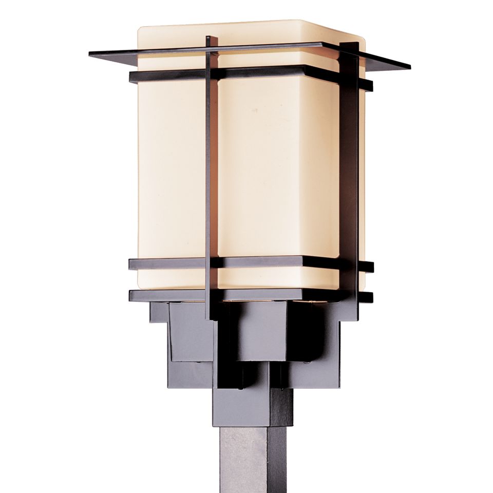 Tourou Large Outdoor Post Light - Coastal Black by Hubbardton Forge