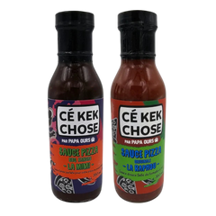 Combo Papa Ours – 2 Sauces à Pizza (La Mimi & La Raphou)