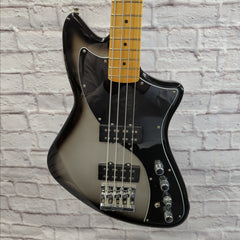 Fender Play Plus Active Meteora Bass Silverburst 4 String Bass Guitar