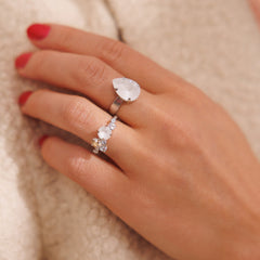 Stardust Ring / Electric White Combo