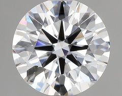 1.00 Carat D-VVS2 Round Lab Diamond