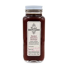 Marshall's Haute Sauce Smoked Habenro Barbeque - 8 OZ 12 Pack