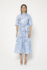 Zara Dress - Blue Floral