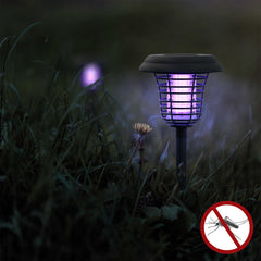 Norvo | Sol Insektdreper med LED Lys – Vanntett Hagebelysning for Myggavvisning